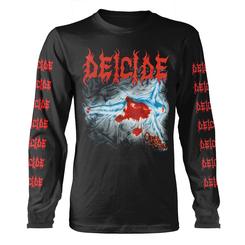 Deicide "Once Upon The Cross" Long Sleeve T shirt