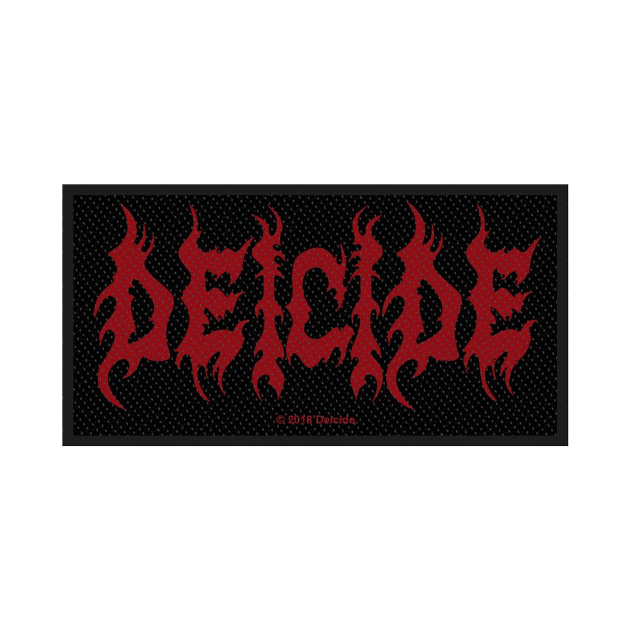 Deicide "Red Logo" Woven Patch