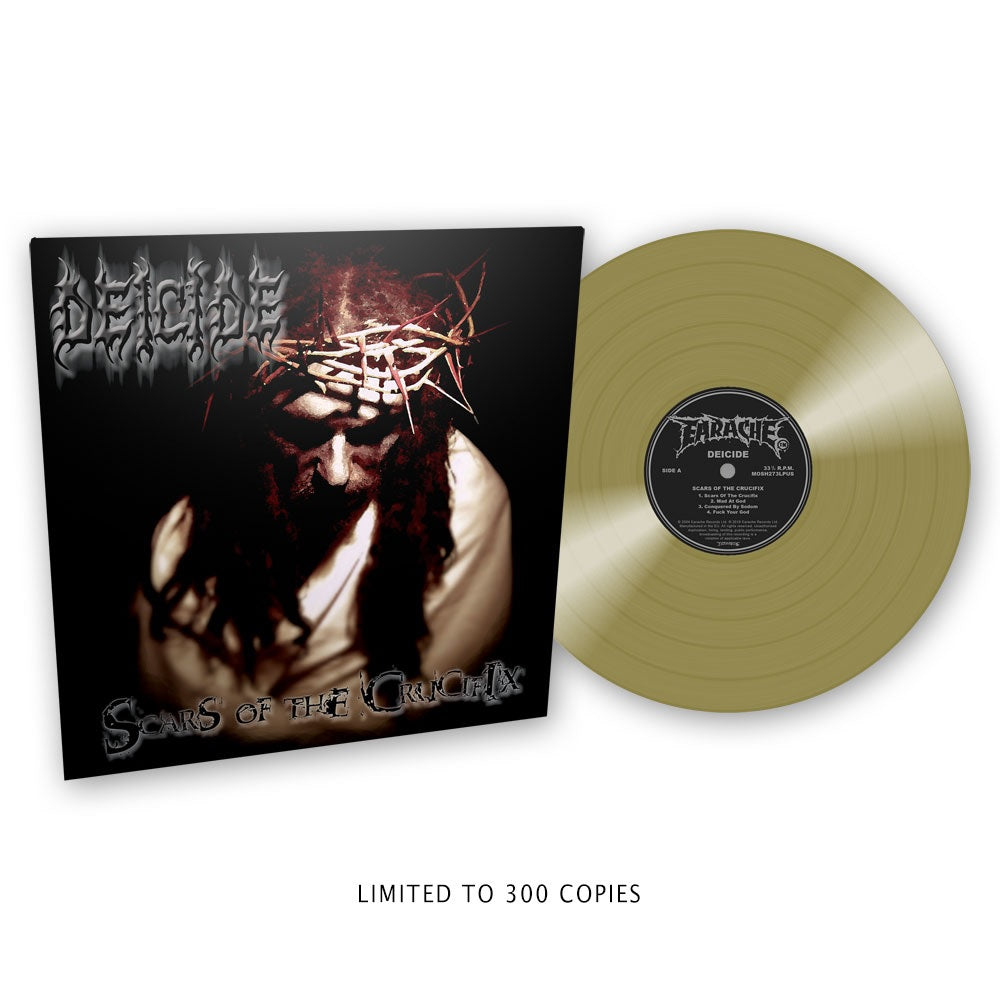 Deicide "Scars Of The Crucifix" Limited Edition Gold Vinyl