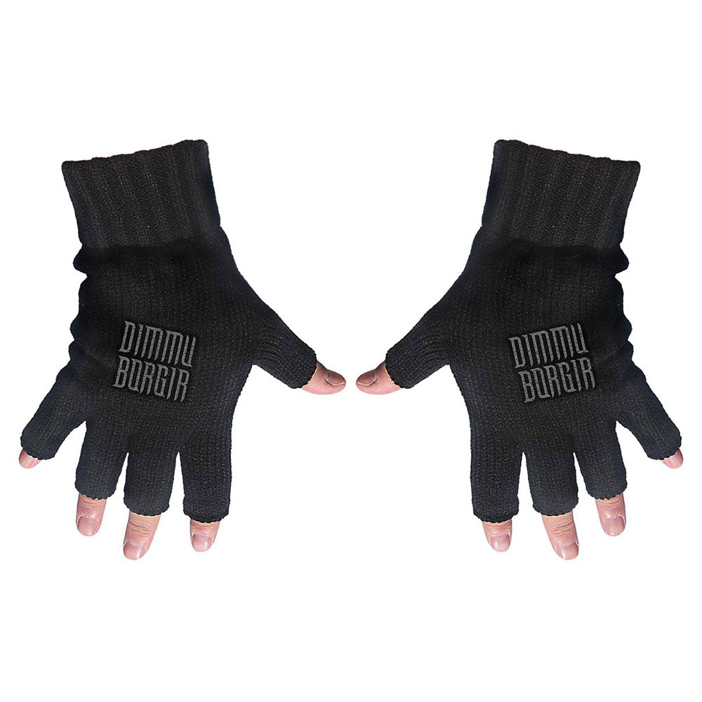 Dimmu Borgir "Logo" Fingerless Gloves