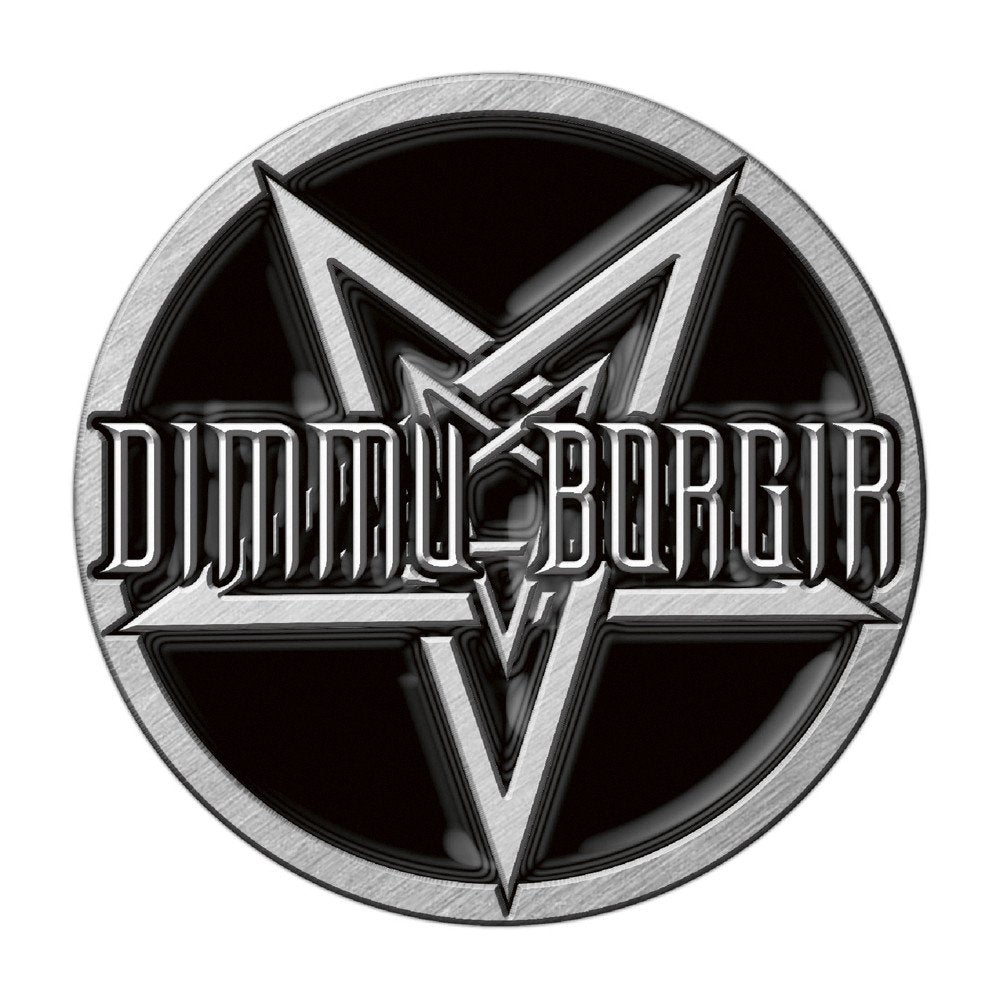 Dimmu Borgir "Pentagram" Metal Pin Badge