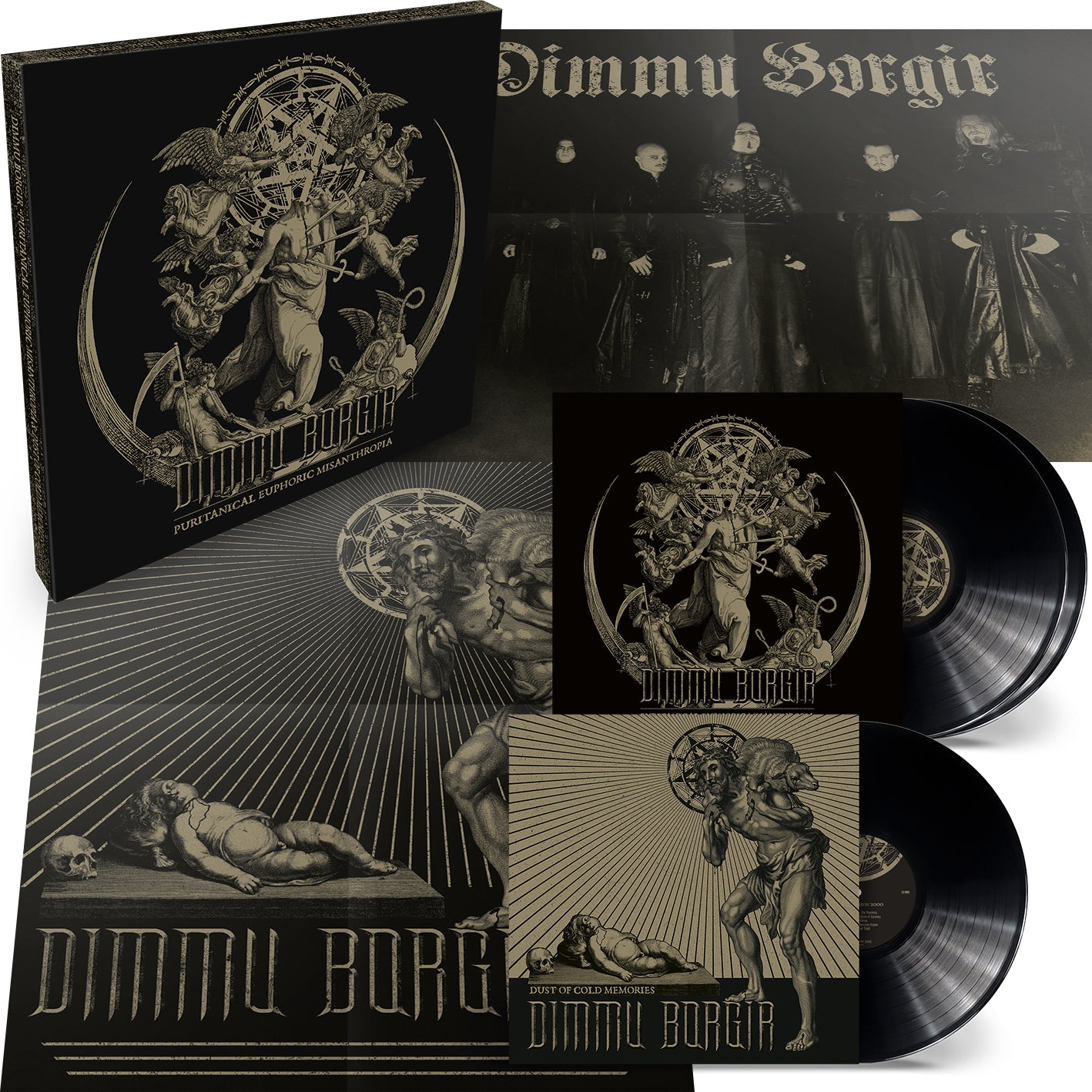 Dimmu Borgir "Puritanical Euphoric Misanthropia" Limited Gatefold Triple Vinyl