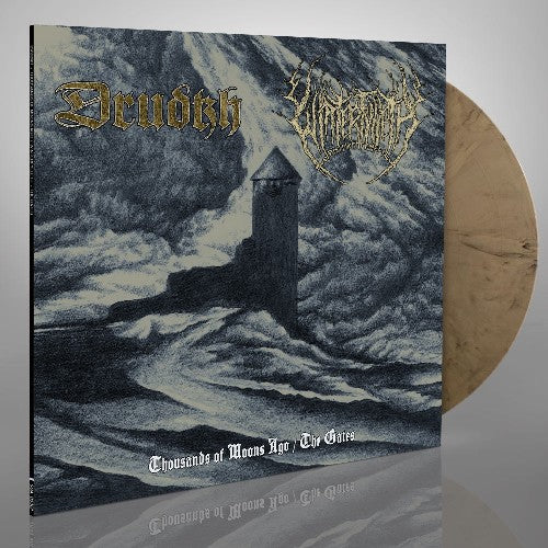 Drudkh / Winterfylleth "Thousands Of Moons Ago / The Gates" Gold / Black Marbled Vinyl