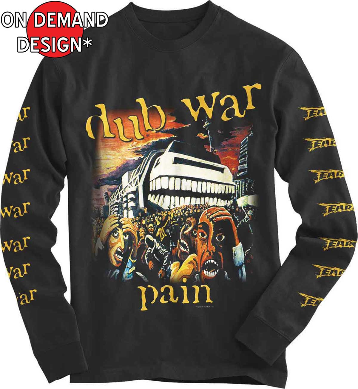 Dub War "Pain" Pullover Hoodie