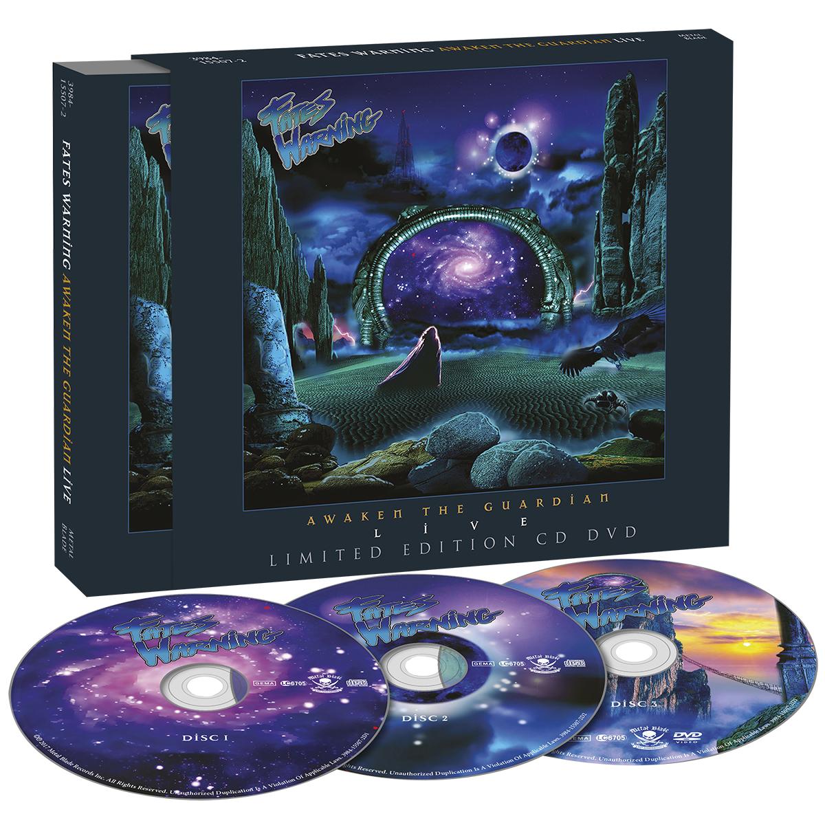 Fates Warning "Awaken The Guardian Live" 2CD/DVD