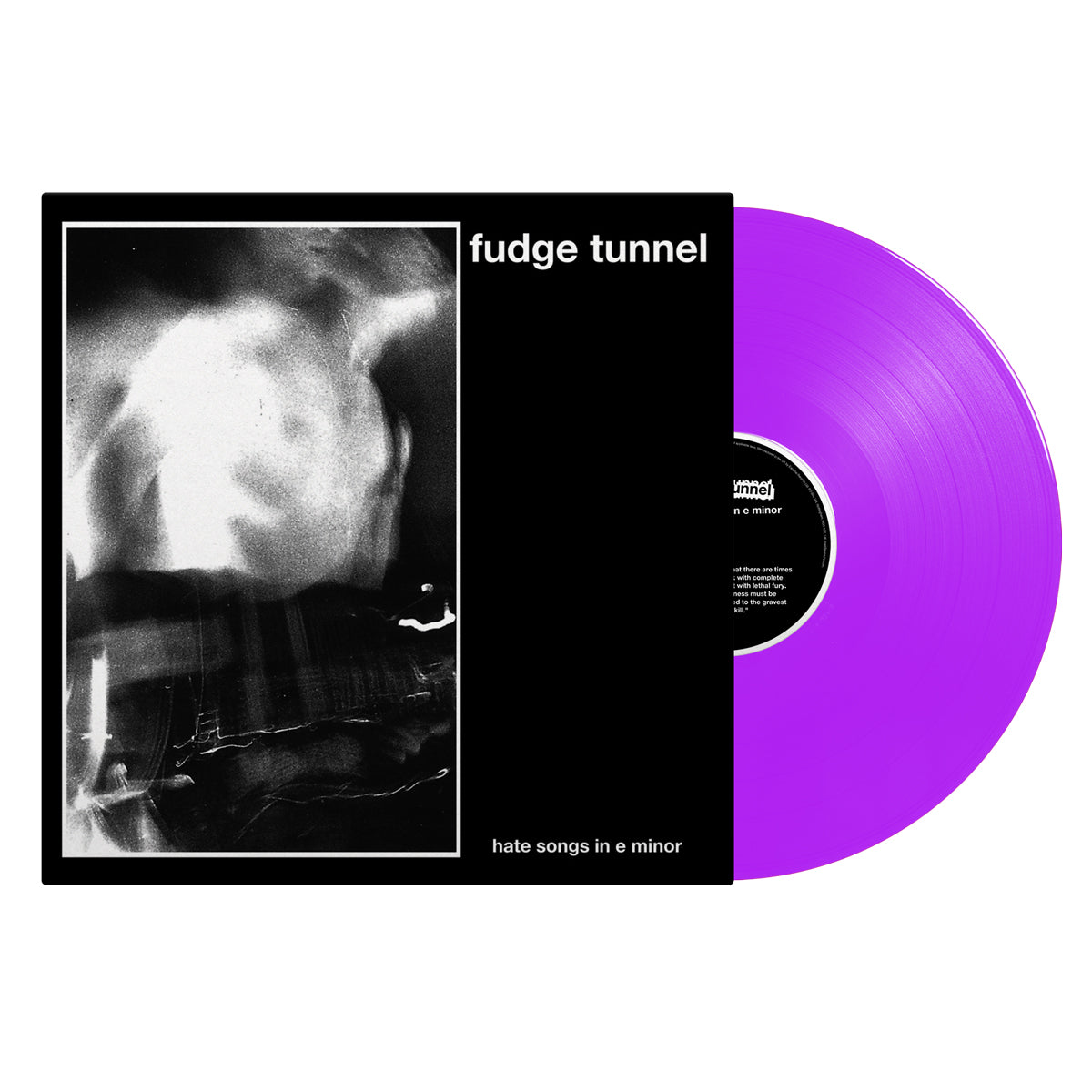 Fudge Tunnel "Hate Songs In E Minor" FDR Purple Vinyl (Limited to 300 Copies)