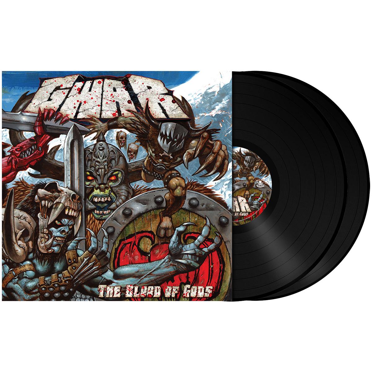 GWAR "The Blood Of Gods" Gatefold 2x12" Black Vinyl