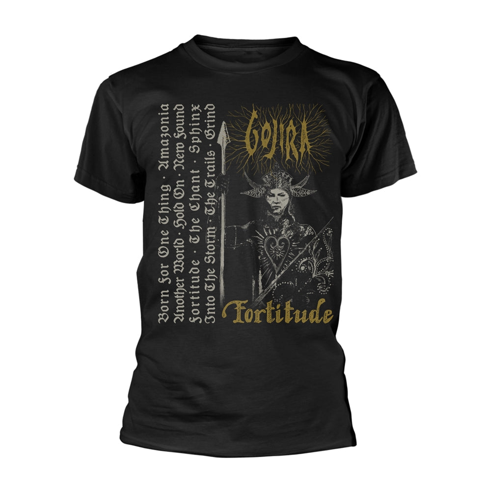 Gojira "Fortitude Tracklist" Organic T shirt