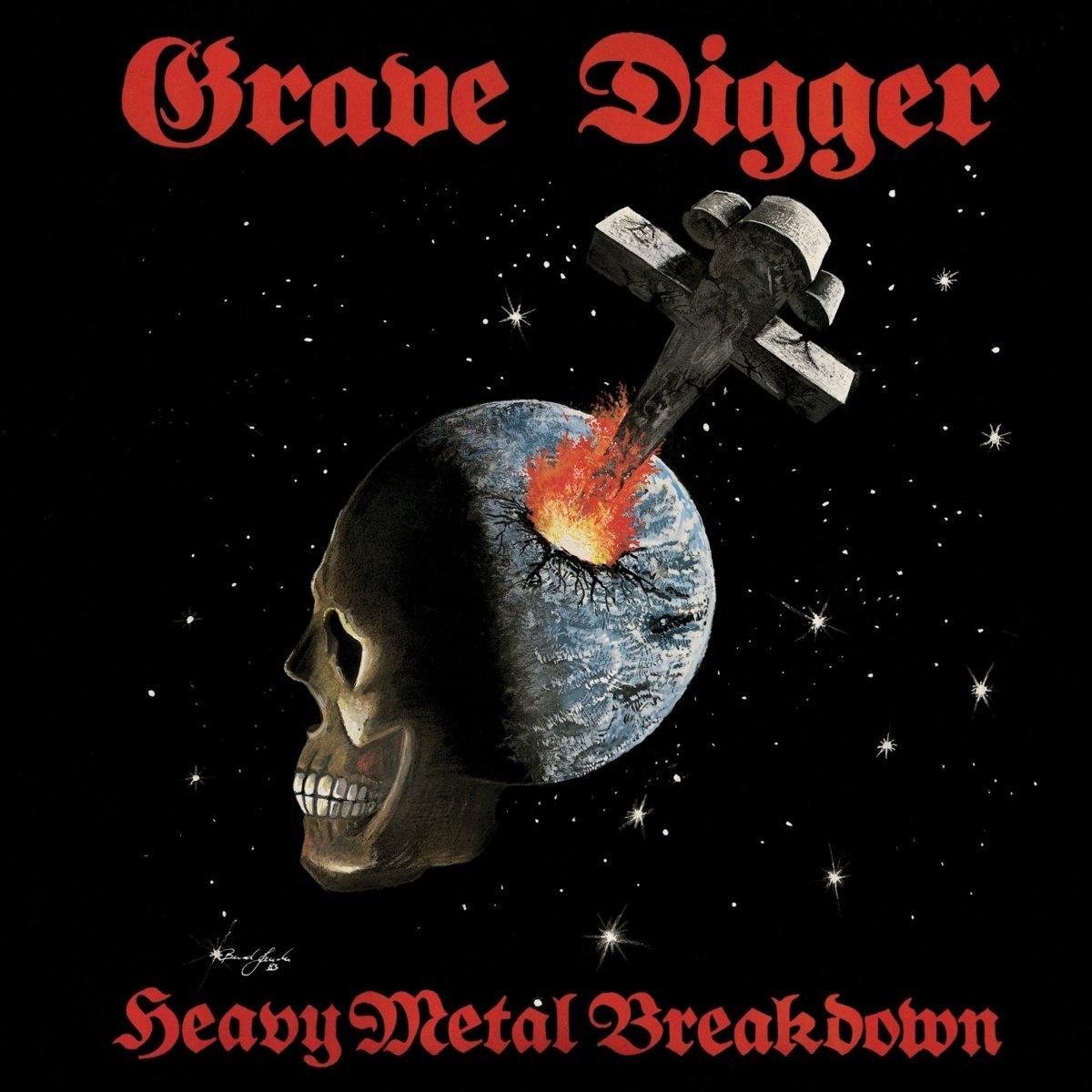 Grave Digger "Heavy Metal Breakdown" 2x12" Red Vinyl