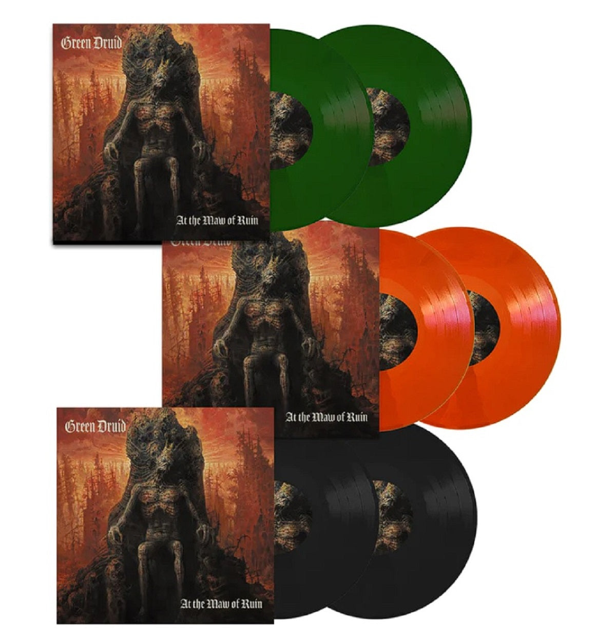 Green Druid "At The Maw Of Ruin" Gatefold 2x12" Vinyl - IN STOCK NOW
