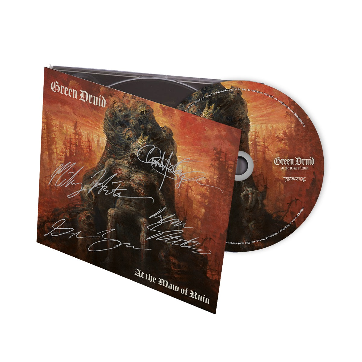 Green Druid "At The Maw Of Ruin" SIGNED CD