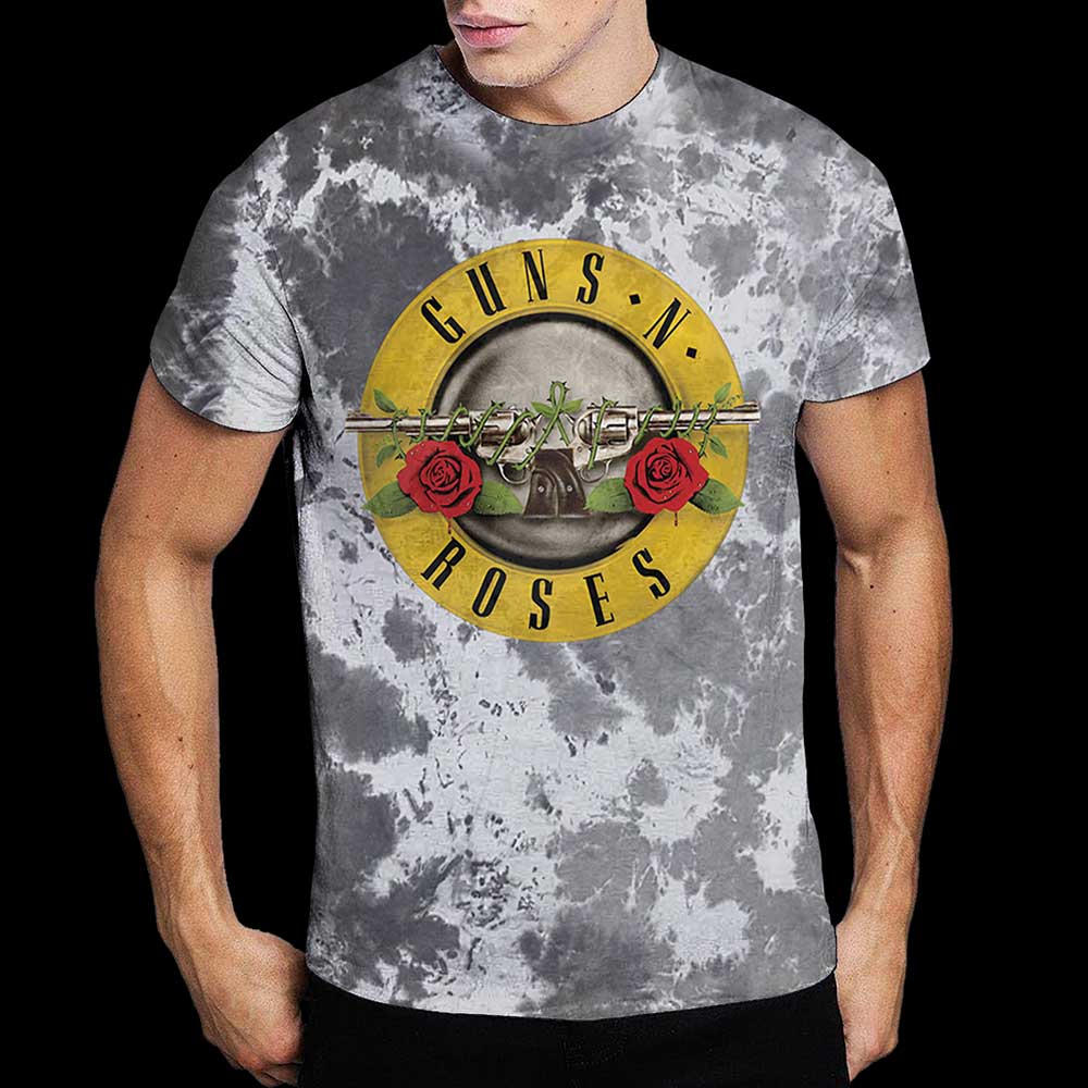 Guns 'n' Roses "Classic Logo" Dip Dye T shirt