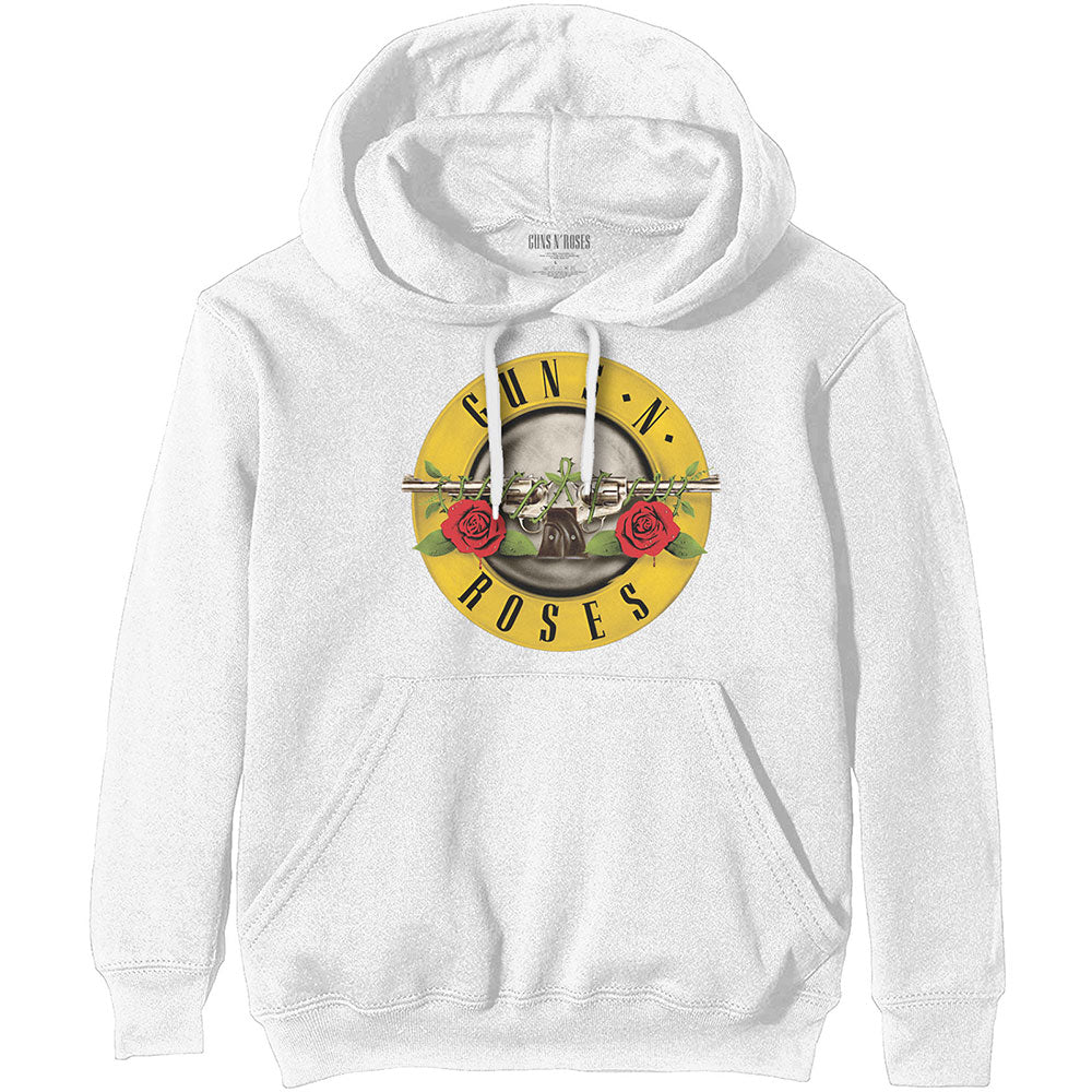 Guns 'N' Roses "Classic Logo" White Pullover Hoodie