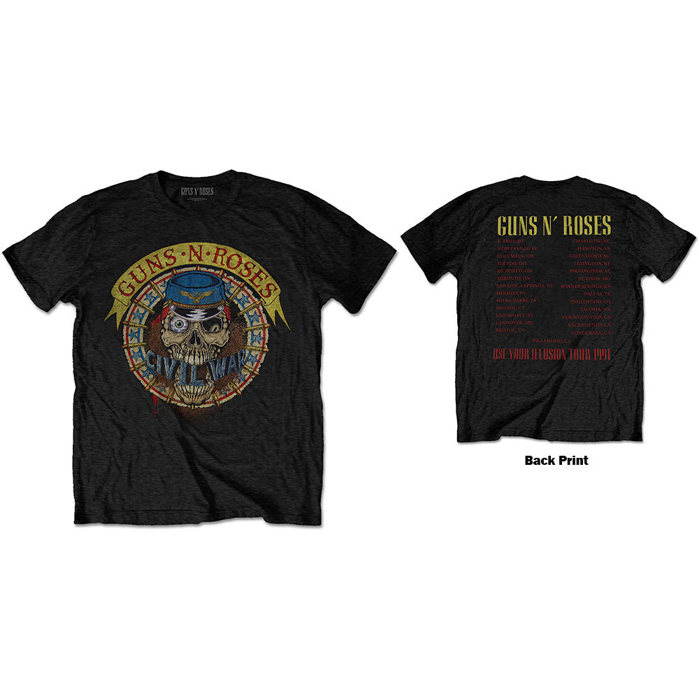 Guns 'n' Roses "Skull Circle" T shirt