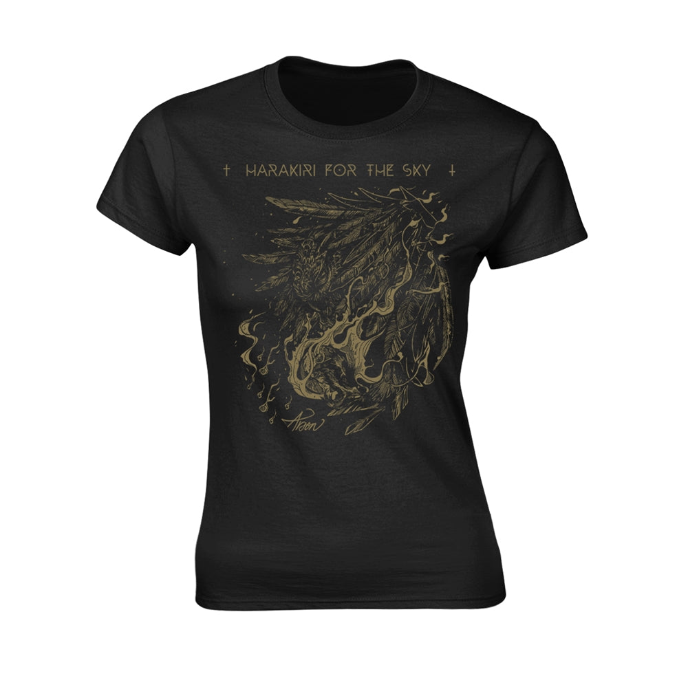 Harakiri For The Sky "Arson Gold" Girlie T shirt