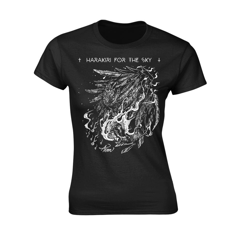 Harakiri For The Sky "Arson White" Girlie T shirt