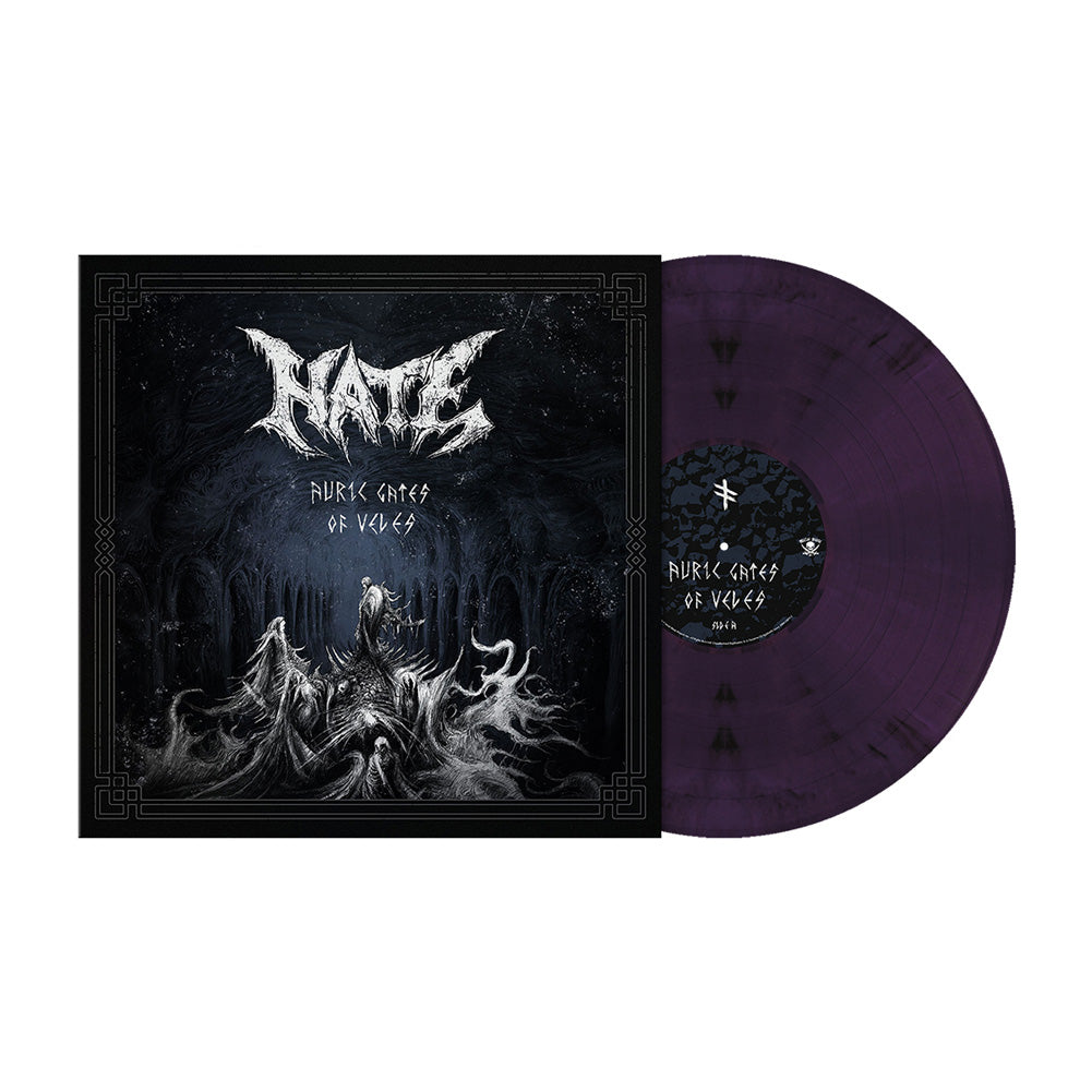 Hate "Auric Gates Of Veles" Deep Purple / Black Marble Vinyl