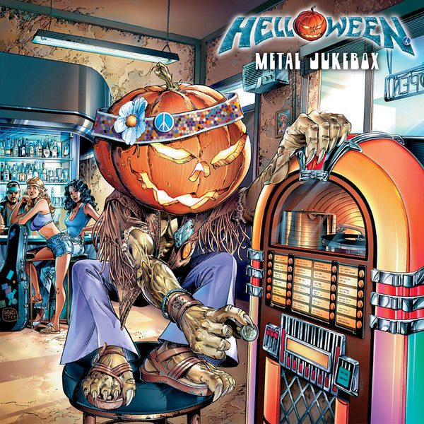 Helloween "Metal Jukebox" Red/Orange Splatter Vinyl