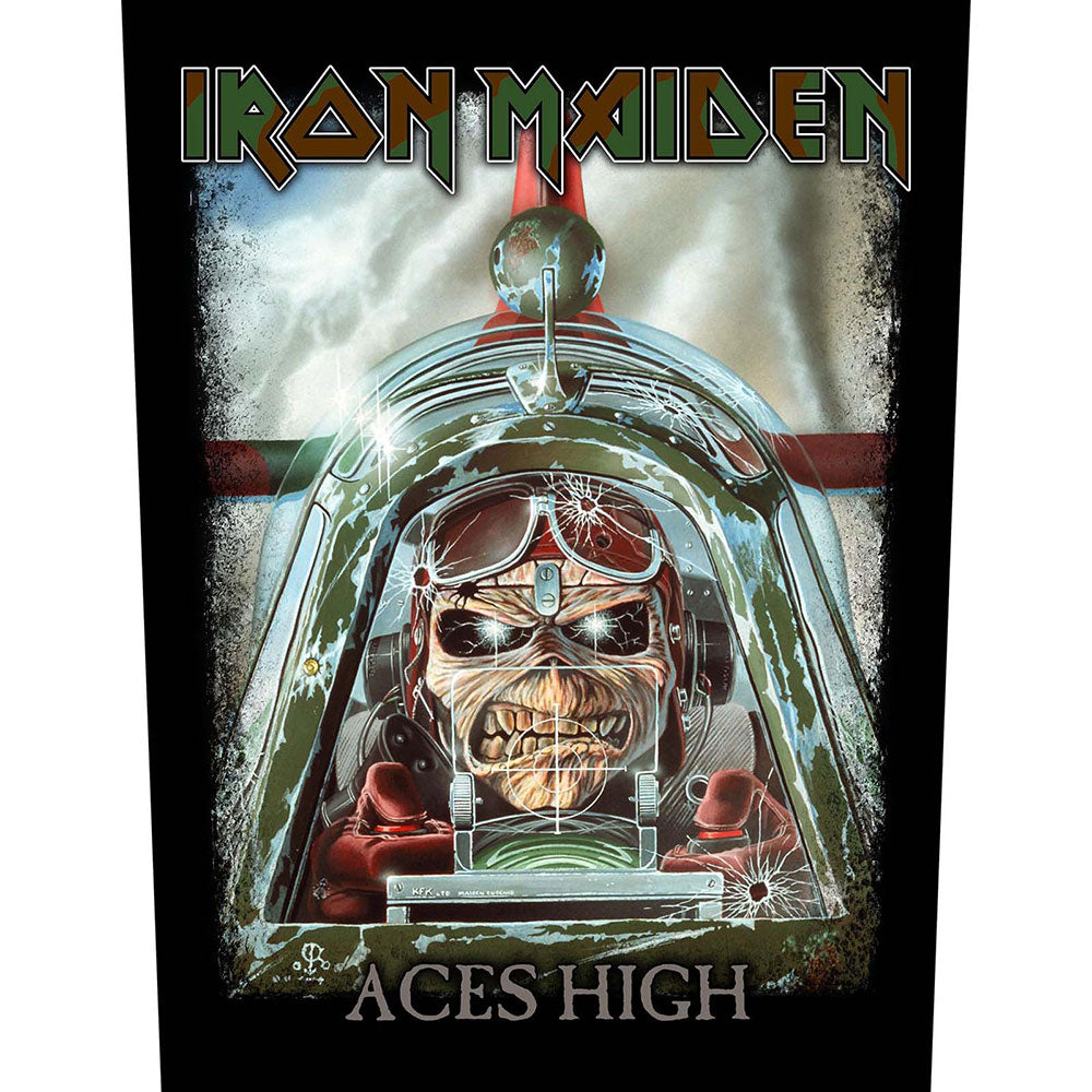 Iron Maiden "Aces High" Back Patch