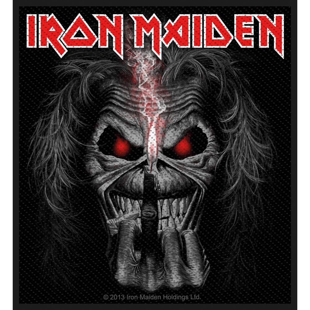 Iron Maiden "Eddie Candle Finger" Patch