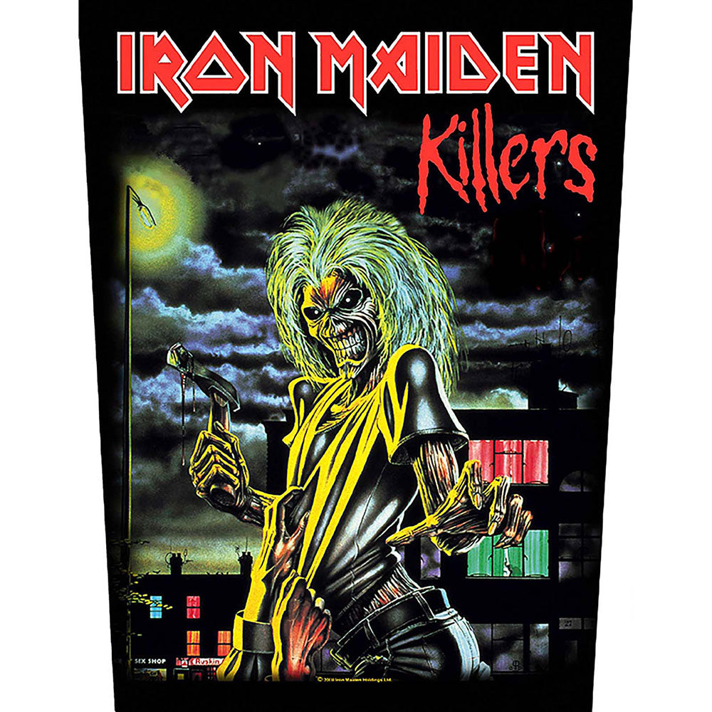 Iron Maiden "Killers" Back Patch