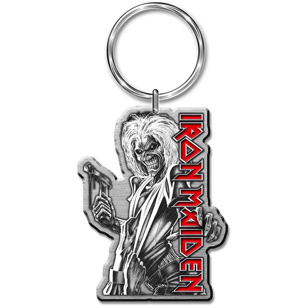 Iron Maiden "Killers" Enamel Keychain