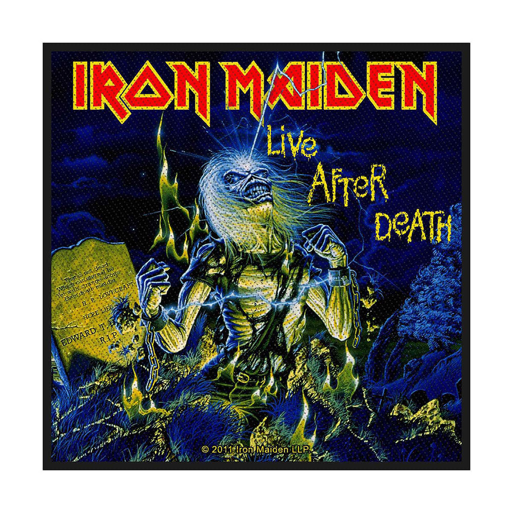 Iron Maiden "Live After Death" Patch