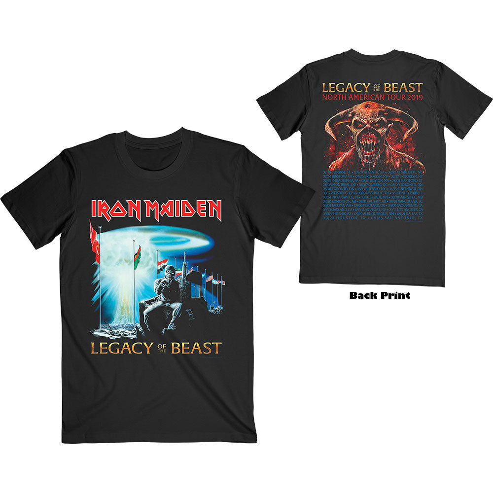 Iron Maiden "Legacy Of The Beast - Two Minutes To Midnight" T shirt