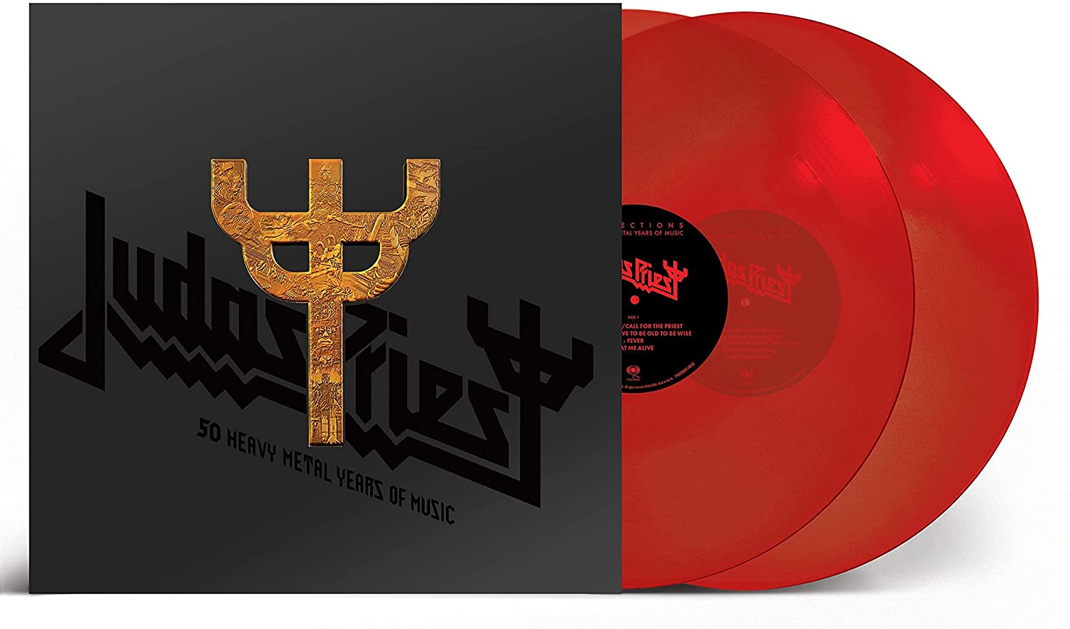 Judas Priest "Reflections - 50 Heavy Metal Years Of Music" Red Vinyl