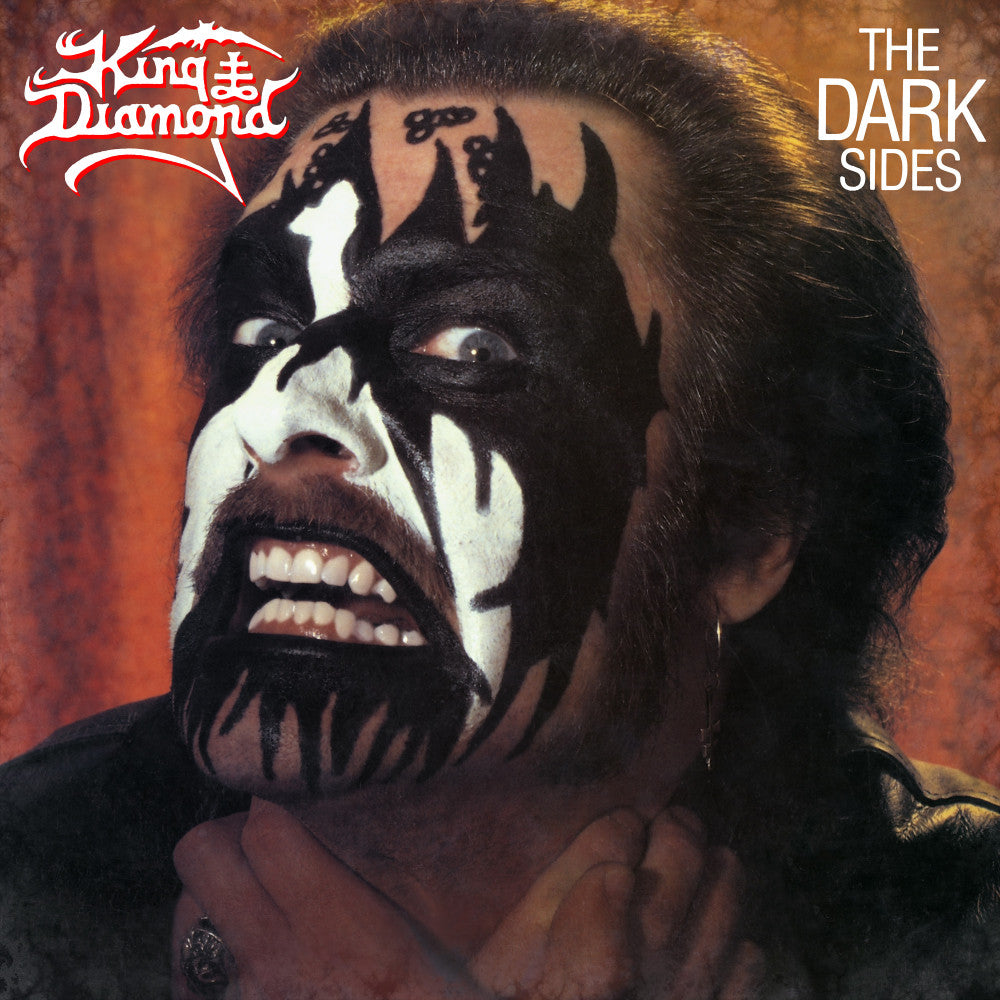King Diamond "The Dark Sides" Clear Dark Rose Vinyl