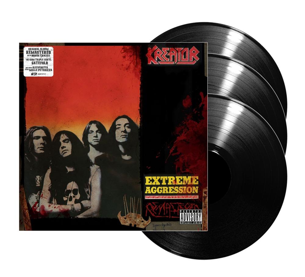 Kreator "Extreme Aggression" Gatefold Triple Vinyl