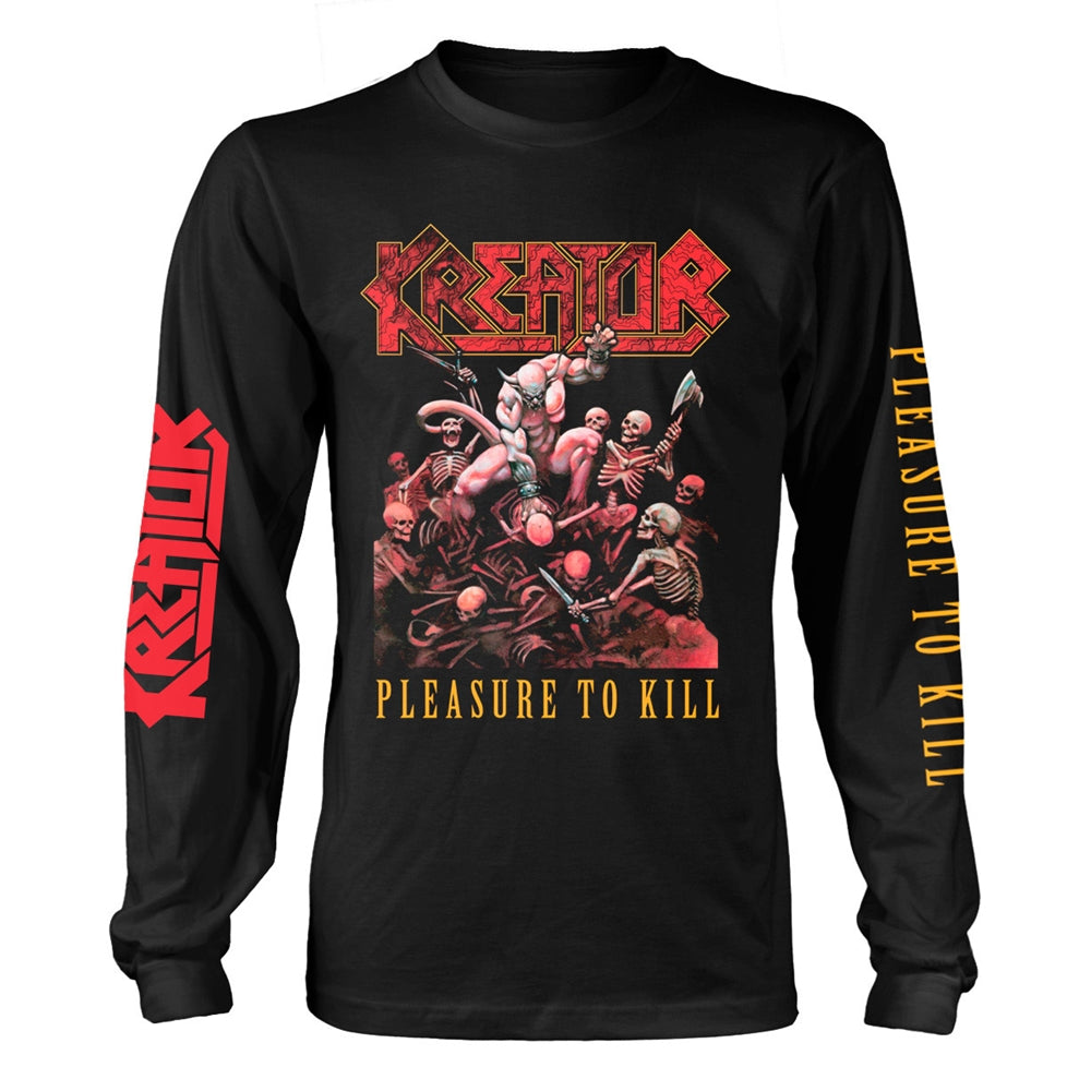 Kreator "Pleasure To Kill" Long Sleeve T shirt
