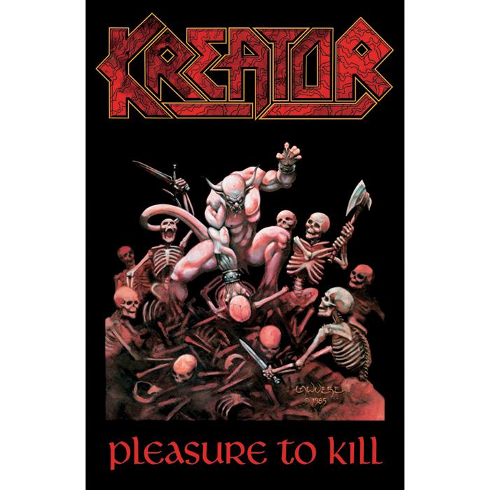 Kreator "Pleasure To Kill" Flag