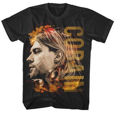 Kurt Cobain "Coloured Side View" T shirt