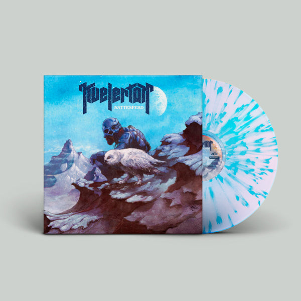 Kvelertak "Nattesferd" 2x12" White / Blue Splatter Vinyl