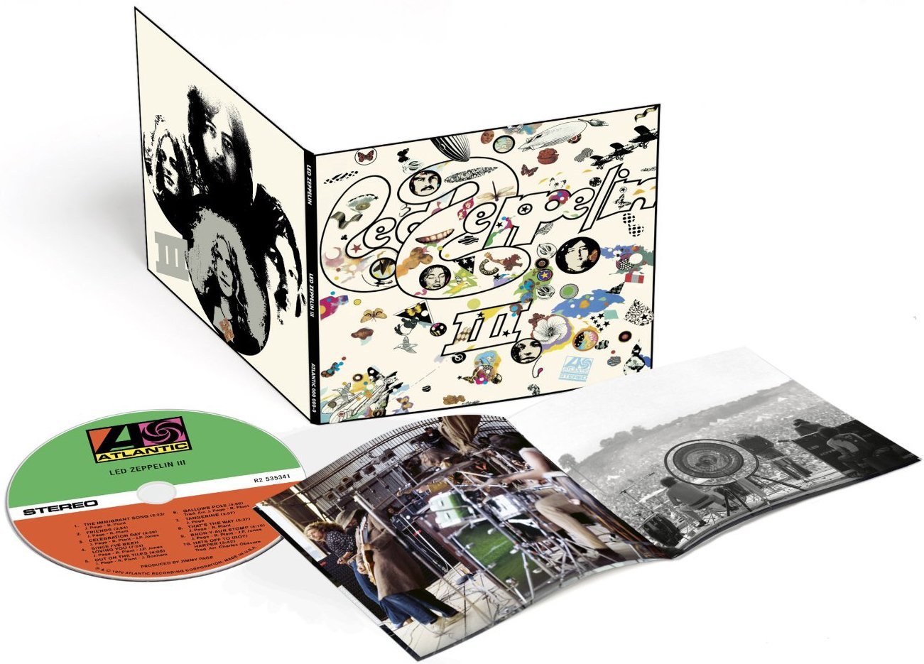 Led Zeppelin's Cd collection. The Led III is on vinyl :) : r/ledzeppelin