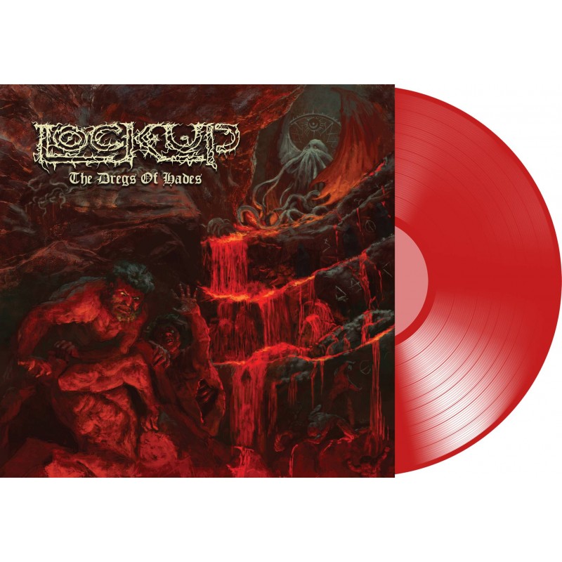Lock Up "The Dregs Of Hades" Transparent Red Vinyl