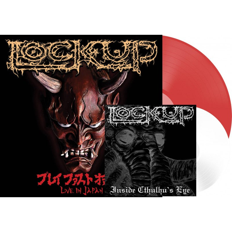 Lock Up "Play Fast Or Die - Live In Japan" Transparent Red Vinyl
