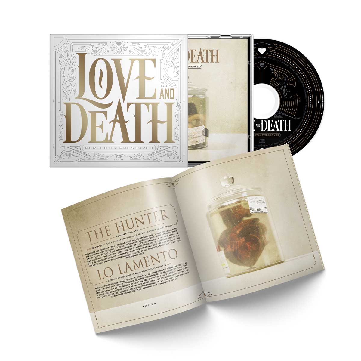 Love And Death "Perfectly Preserved" Slipcase CD
