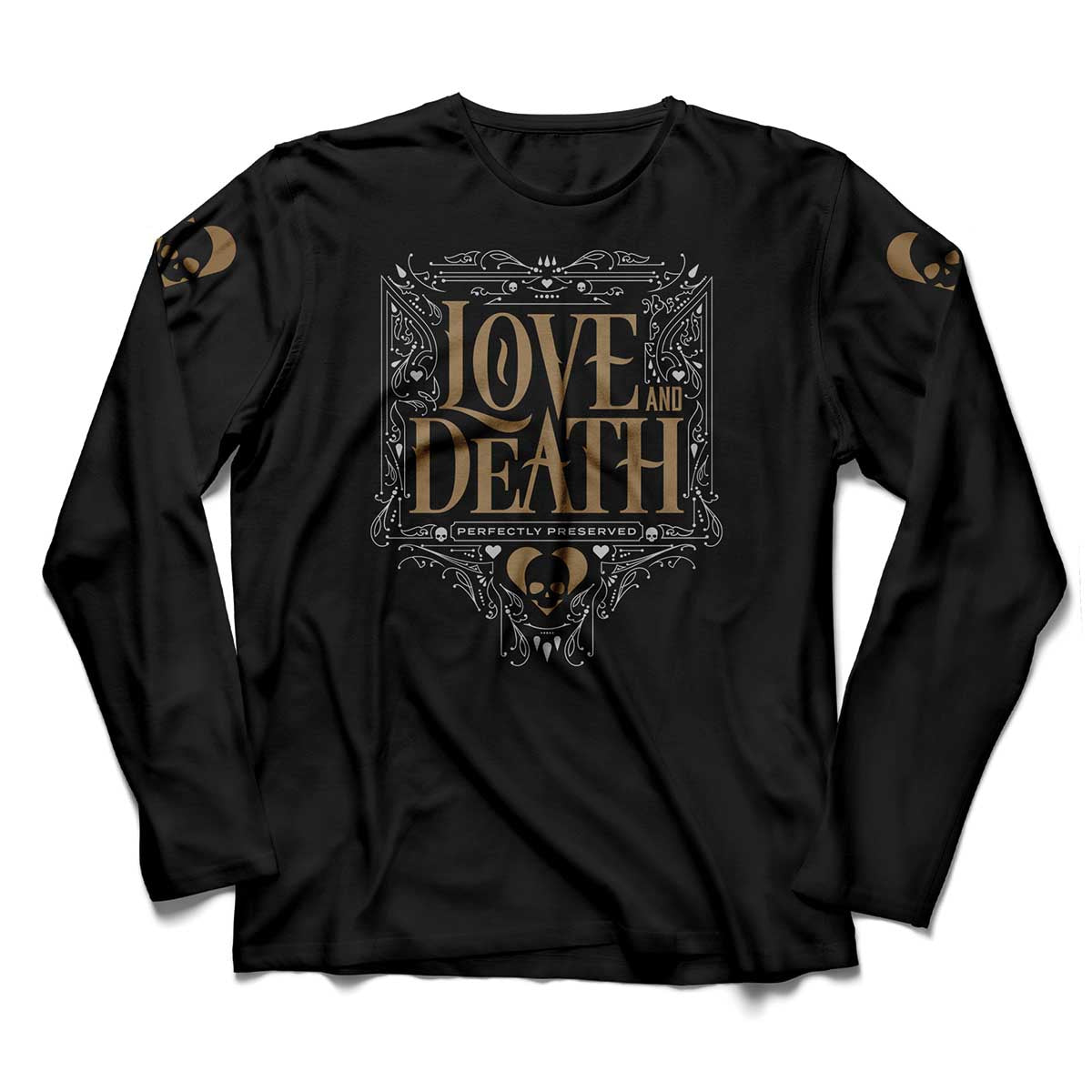 Love And Death "Perfectly Preserved" Long Sleeve T shirt