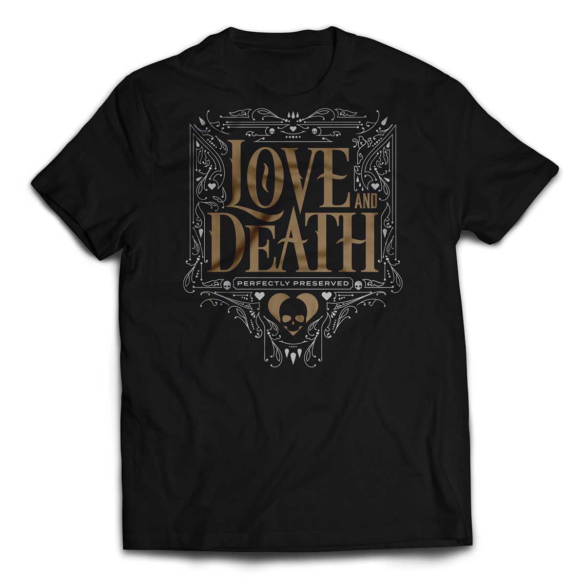Love And Death "Perfectly Preserved" T shirt