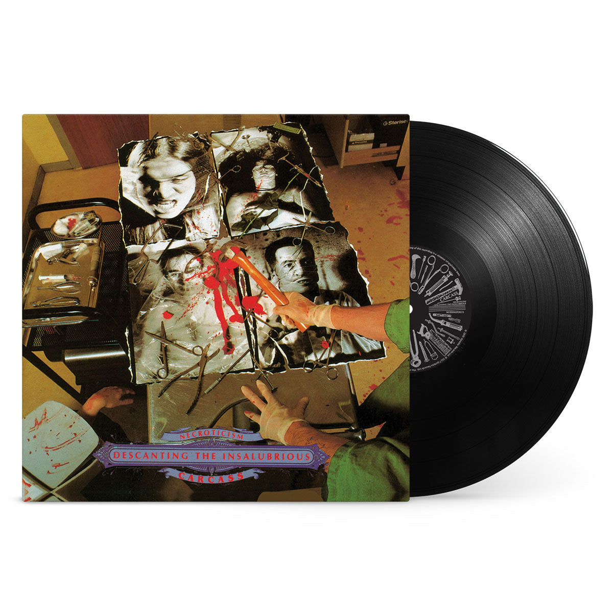 Carcass "Necroticism: Descanting The Insalubrious" FDR Black Vinyl