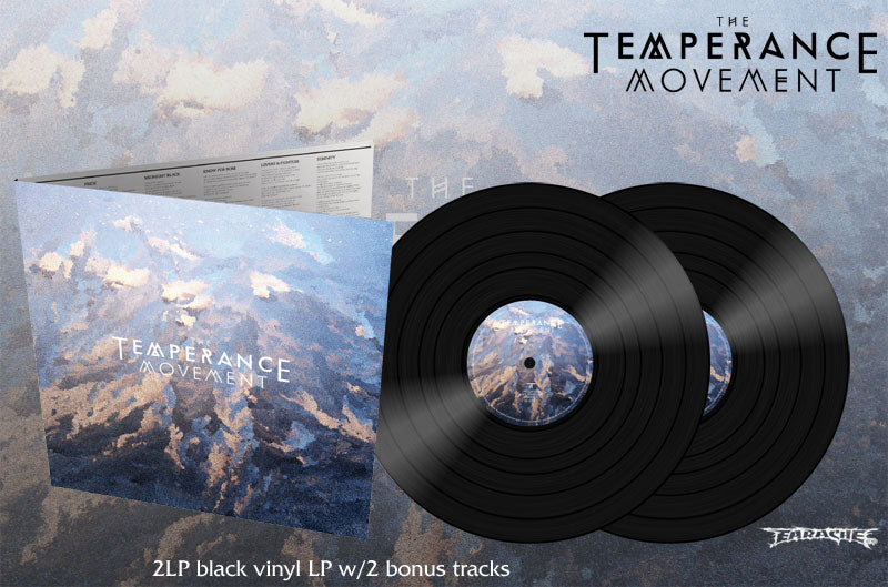 The Temperance Movement "The Temperance Movement" 2LP Black vinyl LP w/2 bonus tracks