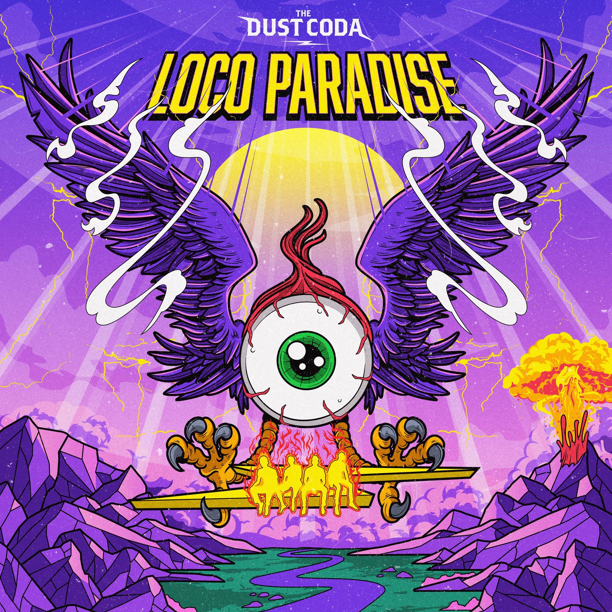 The Dust Coda "Loco Paradise" Digital Download (MP3 and WAV)