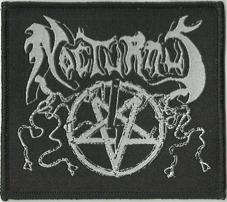 Nocturnus "Logo" Woven Patch - 9cm x 8cm