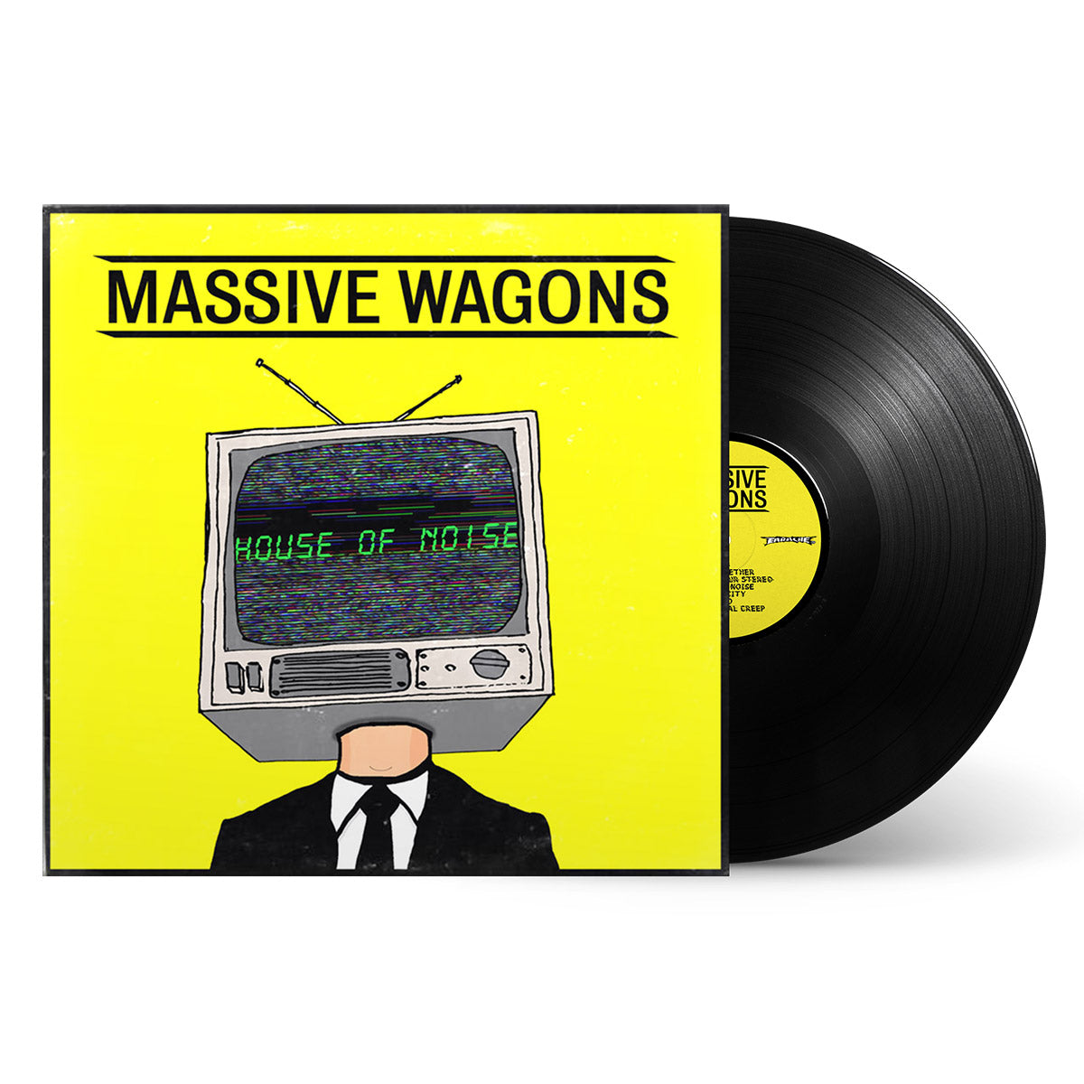 Massive Wagons "House Of Noise" Black Vinyl