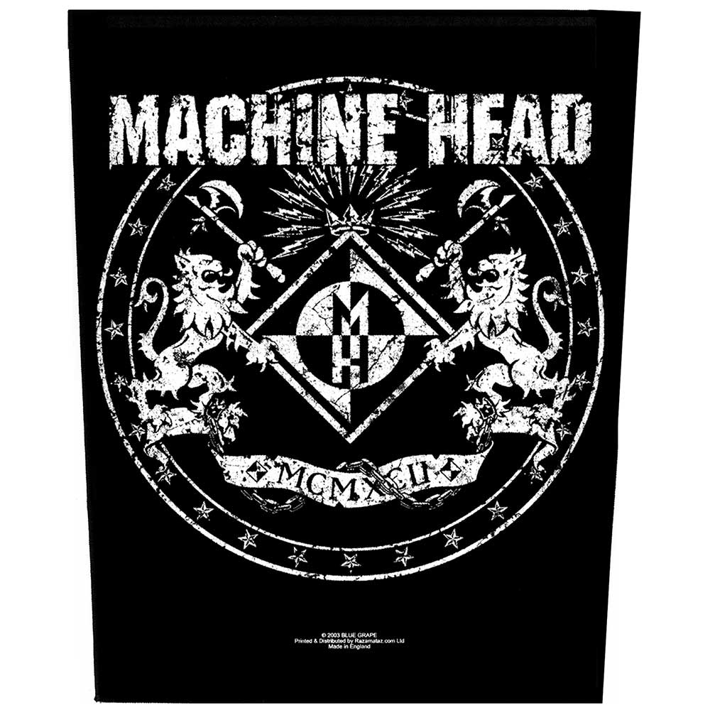 Machine Head "Crest" Back Patch