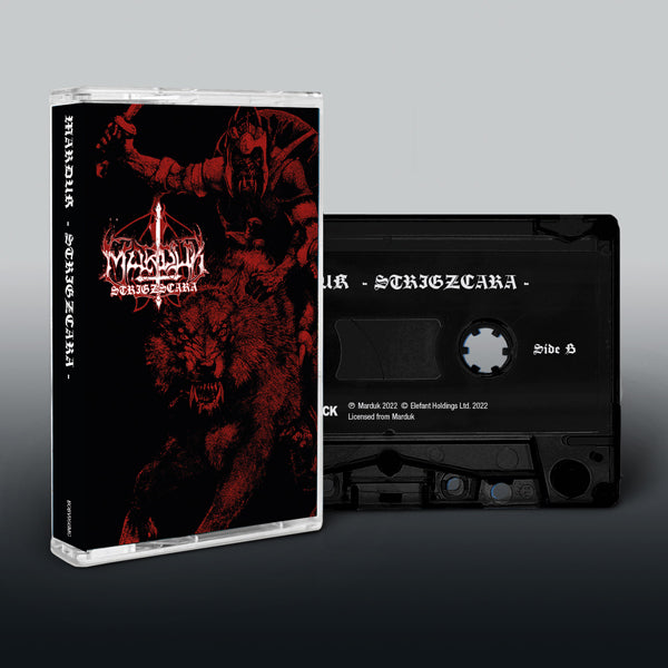 Marduk "Strigzscara Warwolf Live 1993" Cassette Tape