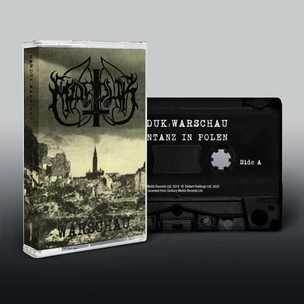Marduk "Warschau (Live)" Cassette Tape