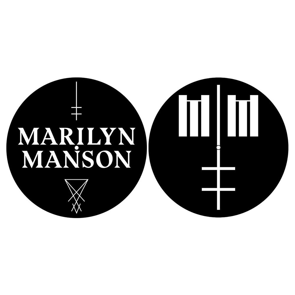 Marilyn Manson "Logo" Slipmat Set